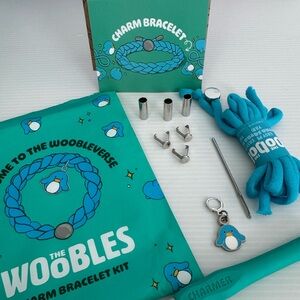 The Woobles Pierre the Penguin Charm Bracelet Kit